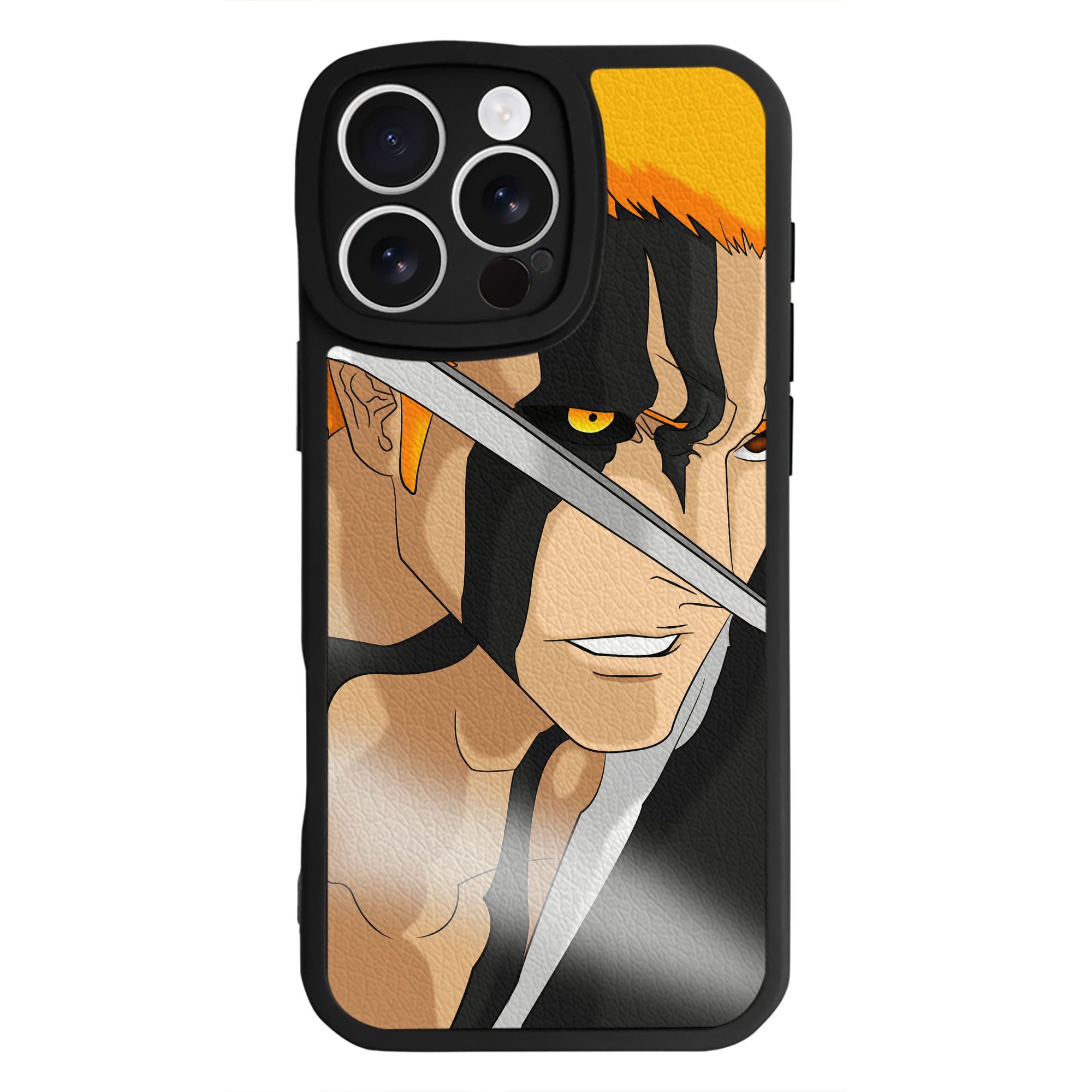 （画像用） ブリーチ BLEACH 【iPhone 16シリーズ対応】シリコンスマホケース（レザー調） 材質：シリコン